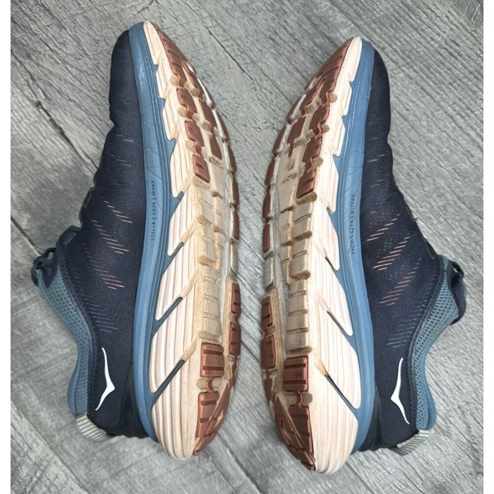 Hoka Gaviota 3 Shoes Womens 9 Blue Running Athletic Sneakers Comfort Gym Walking - Picture 10 of 12